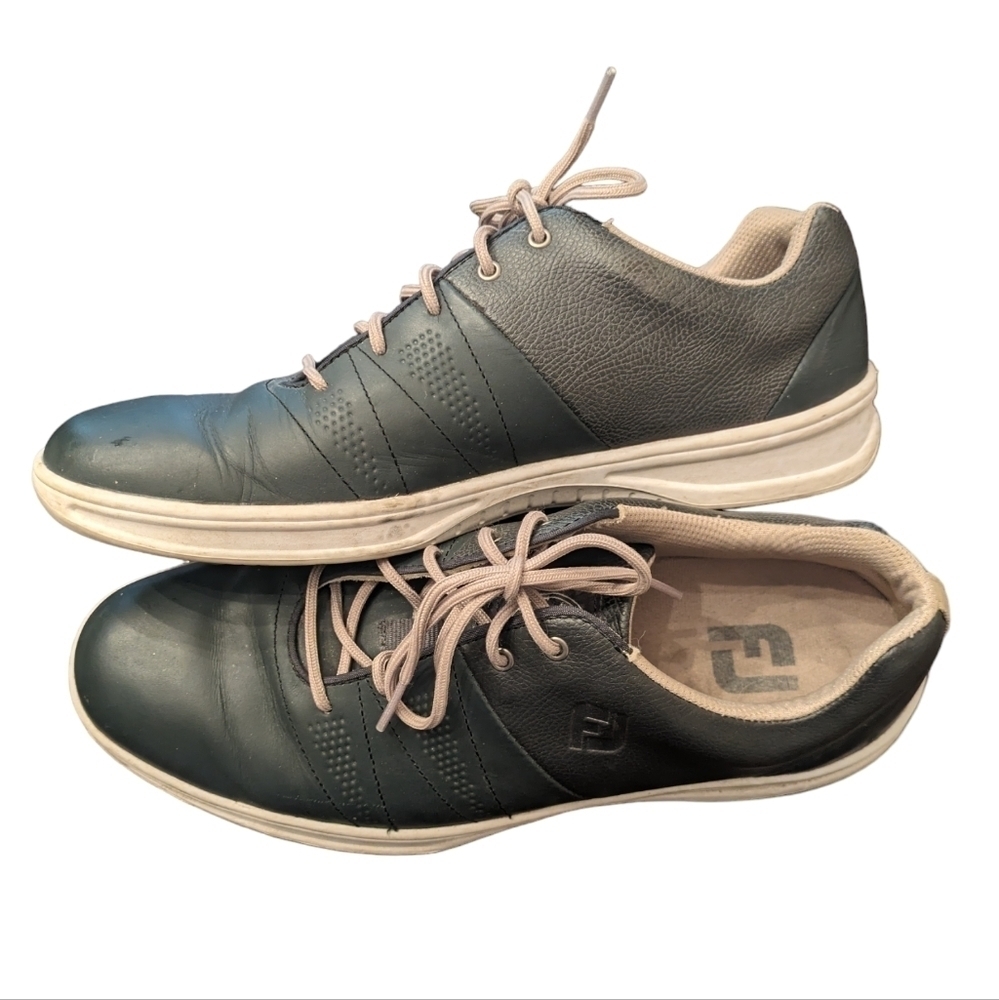 FootJoy Contour PGA Tiger Golf Shoes Spikeless Charcoal Men's 10